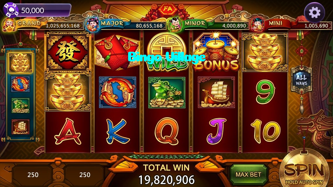 available types of Bingo Village bet including pre-match live express and system bets